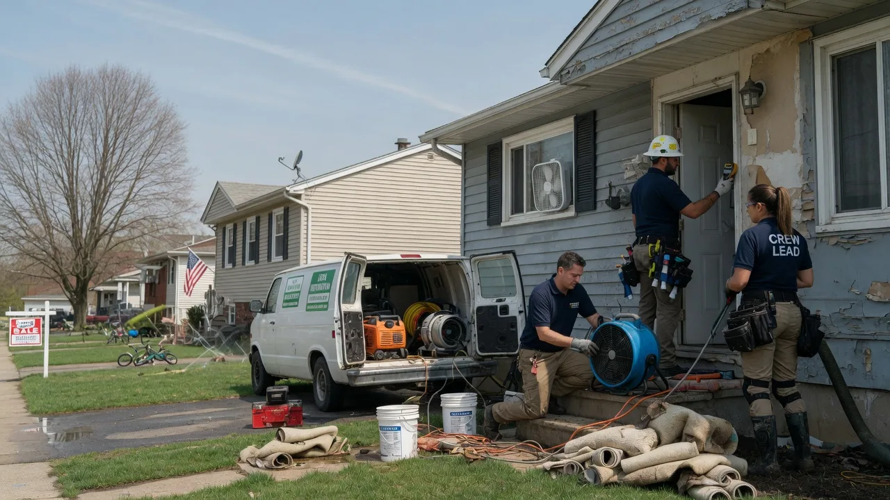 Flood Cleanup in Marietta, OK near me